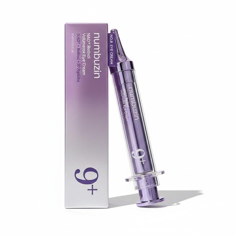 Numbuzin No.9 NAD+ Retinol Volumetox Eye Cream 10ml - هينزاديم