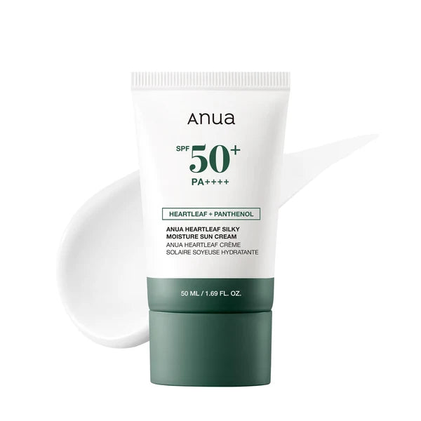 ANUA Heartleaf Silky Moisture Sun Cream 50Ml