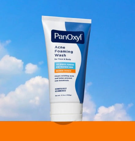 PanOxyl 10% Benzoyl Peroxide Acne Foaming Wash - هينزاديم