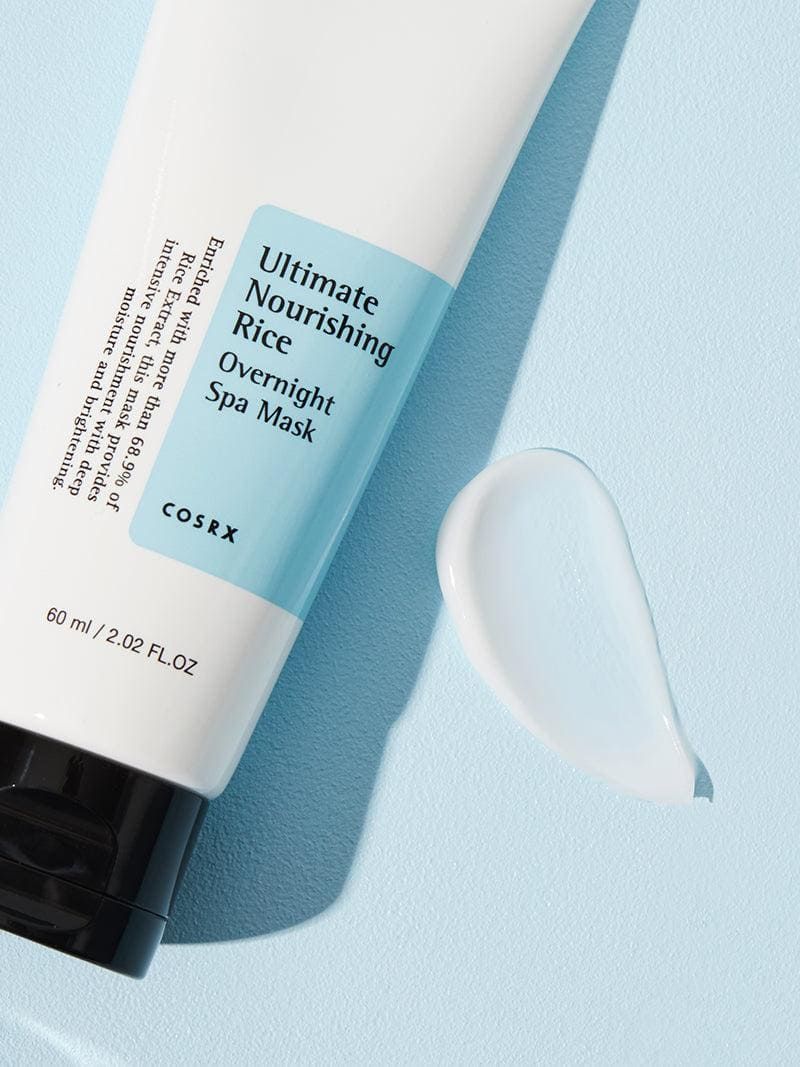 COSRX Ultimate Nourishing Rice Spa Overnight Mask – 60 g - هينزاديم