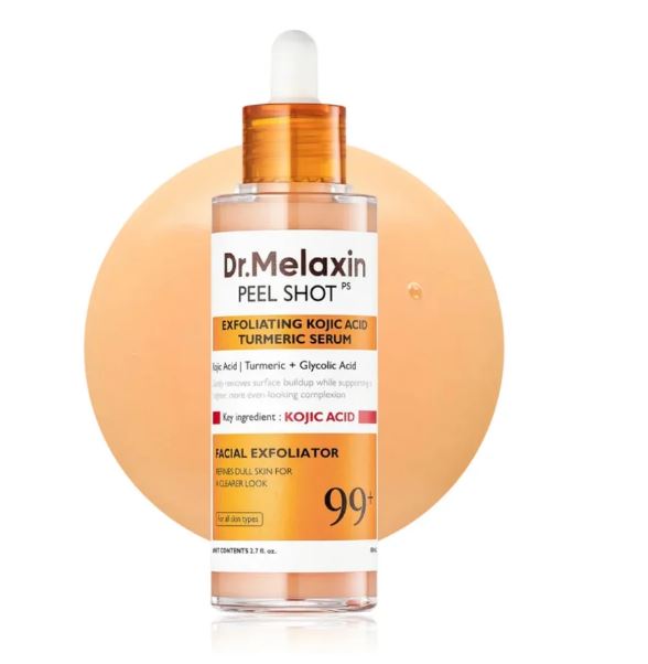 Dr.Melaxin PEEL SHOT EXFOLIATING KOJIC ACID TURMERIC SERUM 80ml