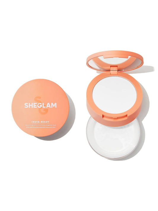 SHEGLAM Insta-Ready Face & Under Eye Setting Powder Duo-T
