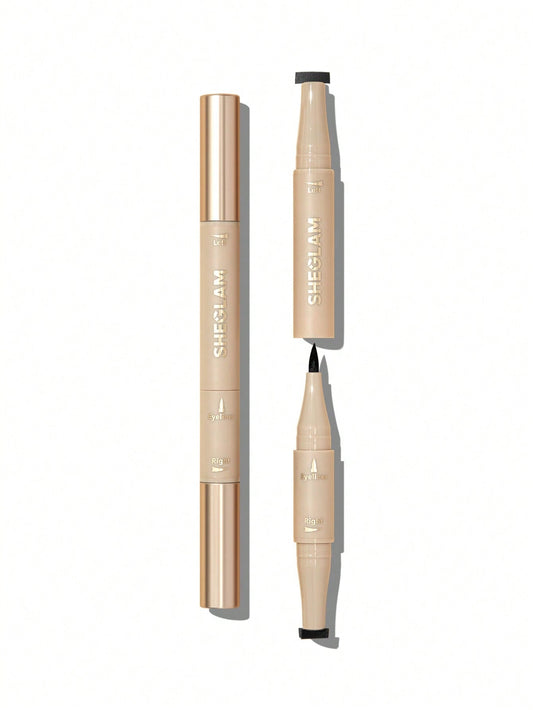 Sheglam Get Foxy Eyes Stamp&Liner Pen 0.6ml Black