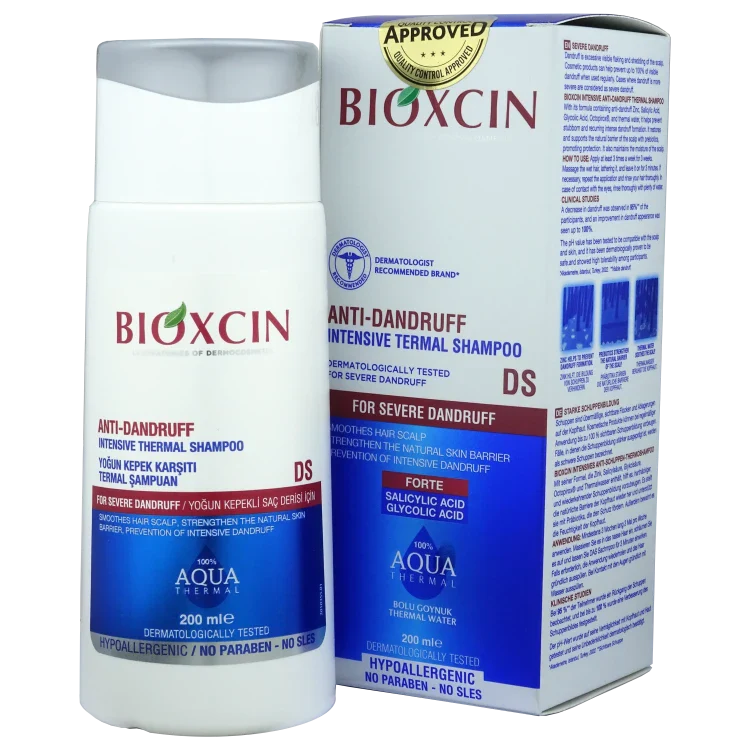 Bioxcin Ds Intensive Thermal Shampoo Severe Dandruff 200Ml