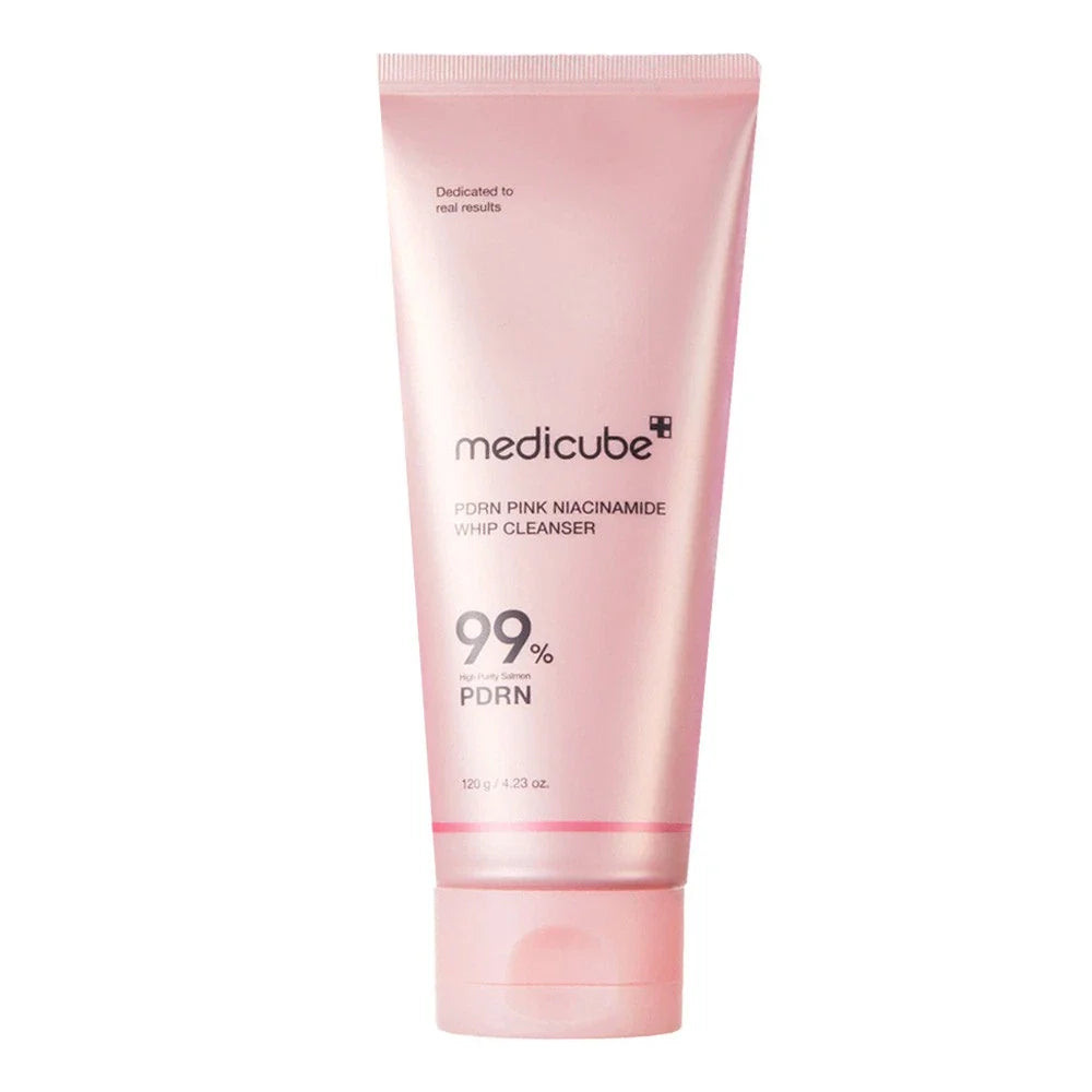 MEDICUBE PDRN PINK NIACINEAMIDE WHIP CLEANSER 120g - هينزاديم