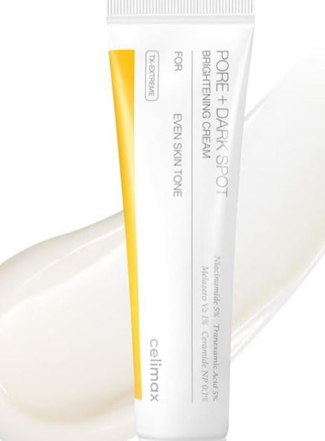 celimax pore + dark spot brightening cream