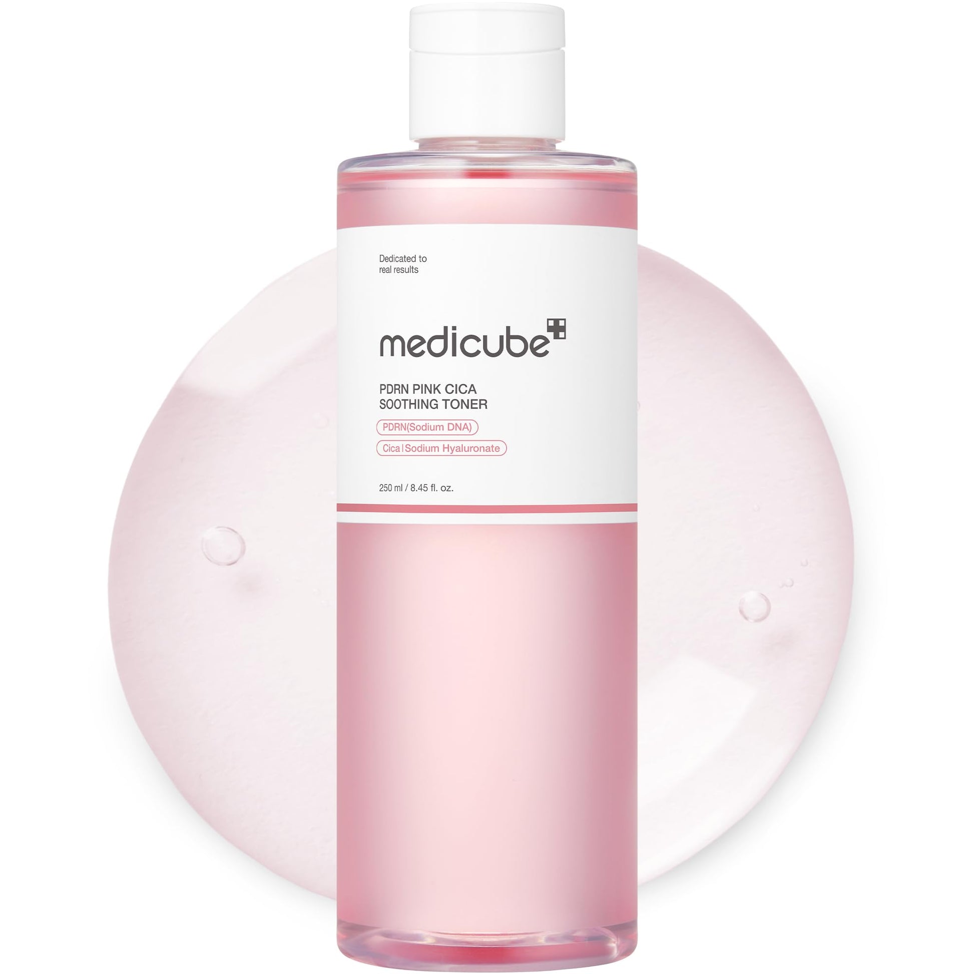 MEDICUBE PDRN PINK CICA SOOTHING TONER 250ml - هينزاديم