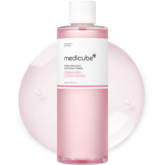 MEDICUBE PDRN PINK CICA SOOTHING TONER 250ml - هينزاديم
