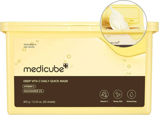 MEDICUBE DEEP VITA C DAILY QUICK MASK