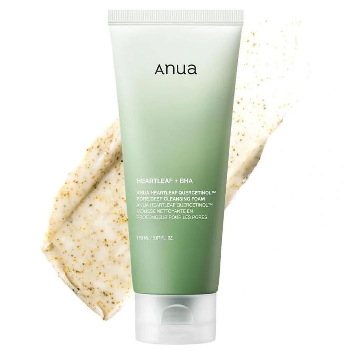 ANUA Heartleaf Quercetinol Pore Deep Cleansing Foam 150ml