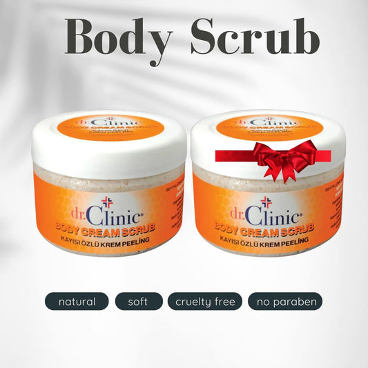 DR.CLINIC APRICOT EXTRACT BODY CREAM SCRUB PEELING Offer