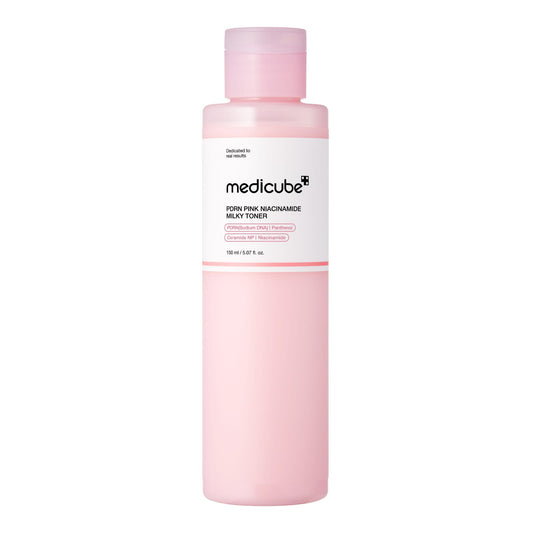 MEDICUBE PDRN PINK NIACINAMAIDE MILKY TONER 150ml - هينزاديم