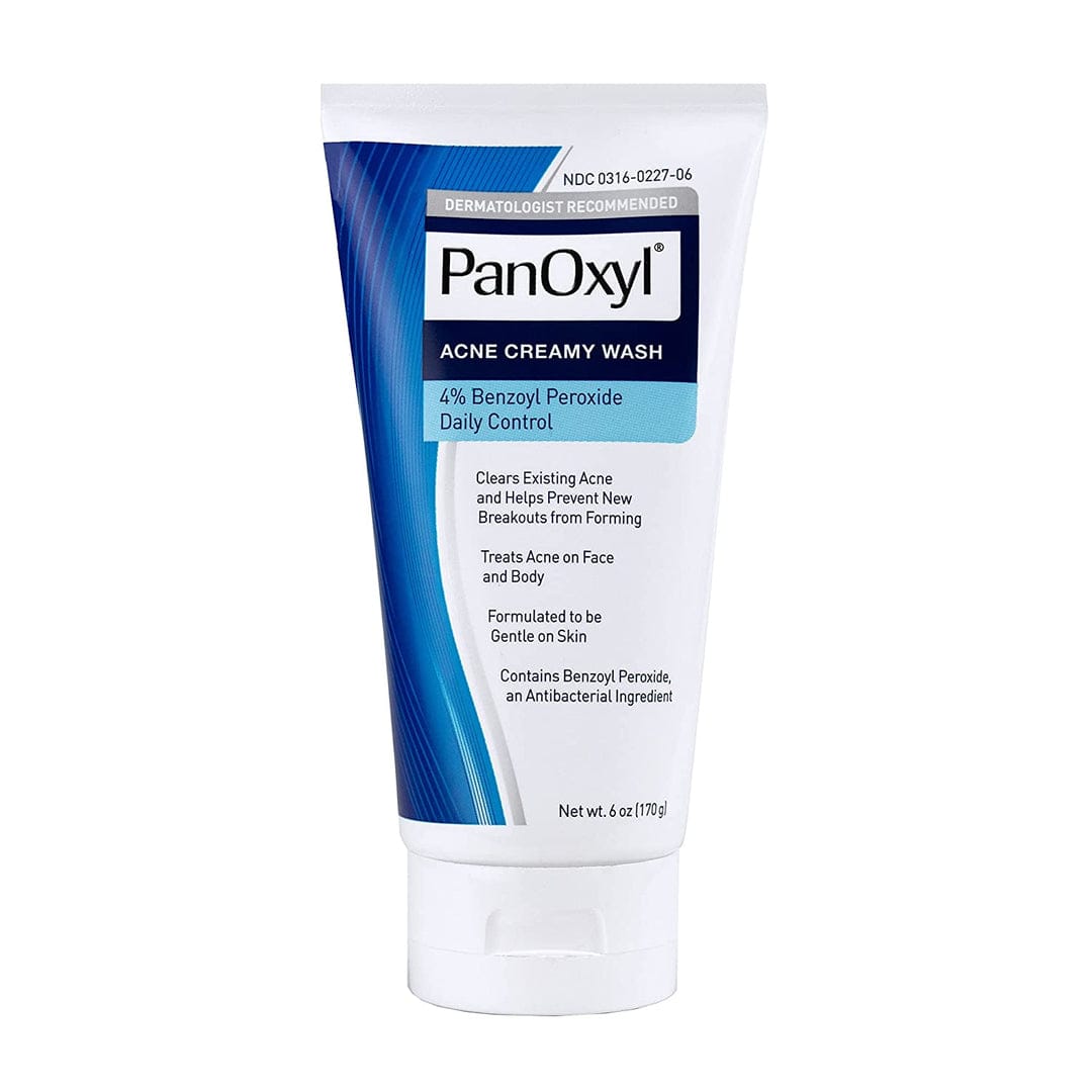 Panoxyl Acne Creamy Face Wash 4% Benzoyl Peroxide - 170g - هينزاديم