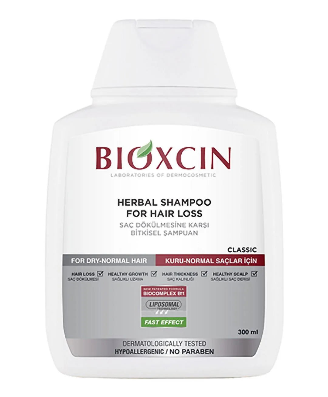 Bioxcin Anti Hair Loss Shampoo Dry/Normal 300Ml