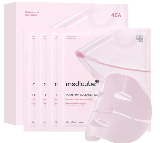 MEDICUBE PDRN PINK COLLAGEN GEL MASK (4EA) - هينزاديم