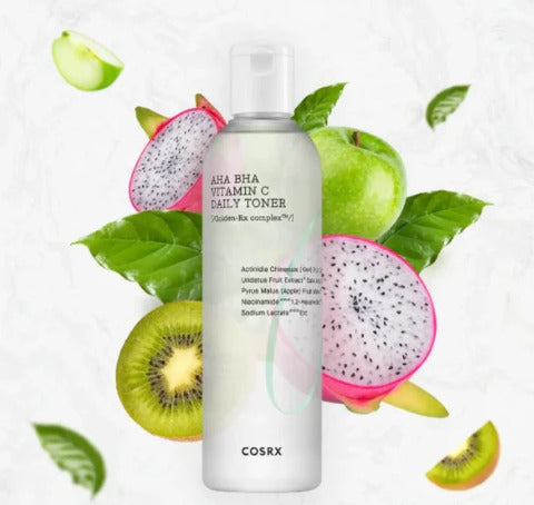 كوزركس تونر يومي منعش بأحماض بيتا هيدروكسي والفا هيدروكسي وفيتامين سي - 150 مل