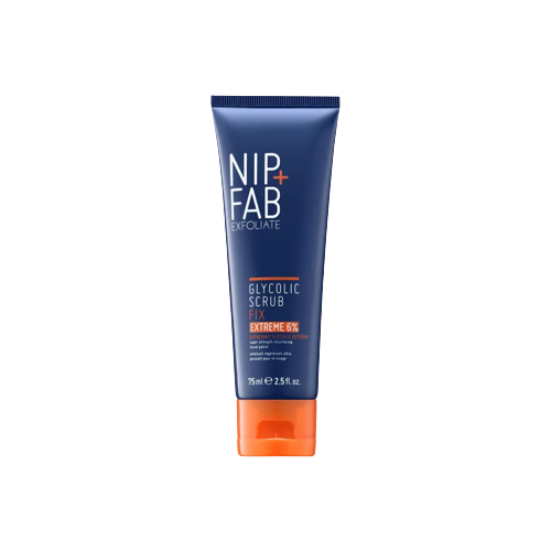 NIP+FAB EXFOLIATE GLYCOLIC SCRUB FIX EXTREME 6% 75ml