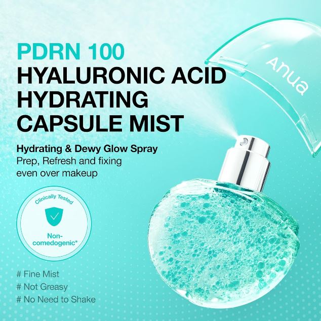 Anua PDRN Hyaluronic Acid Hydrating Capsule Mist 30ml