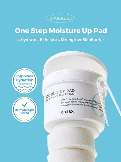 COSRX One Step Moisture Up Pad _ 70 Pads