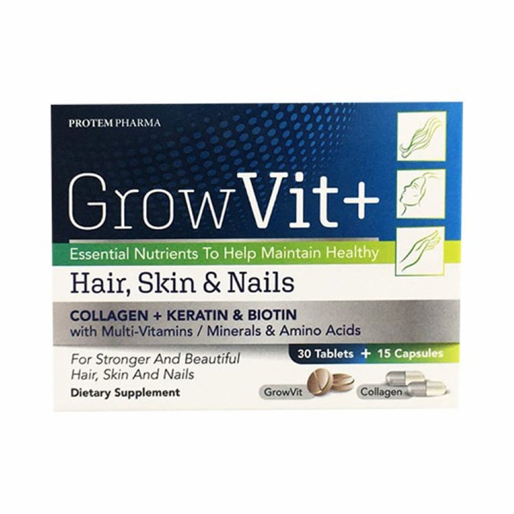 GrowVit + Hair,Skin,Nails Offer 1+1