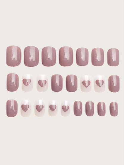 Short Nails-24 pieces