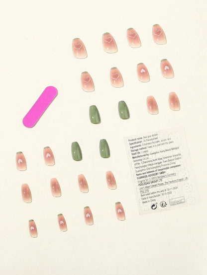 Long Nails-24 pcs