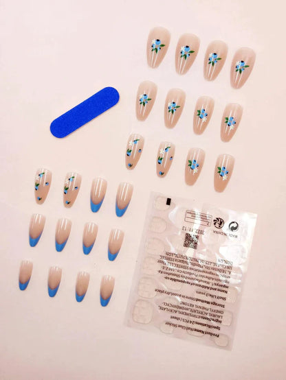 Long Nails- 24 pcs