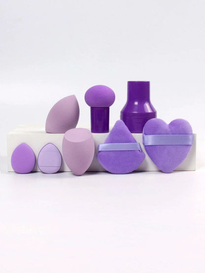 Set of 7 pieces makeup sponge