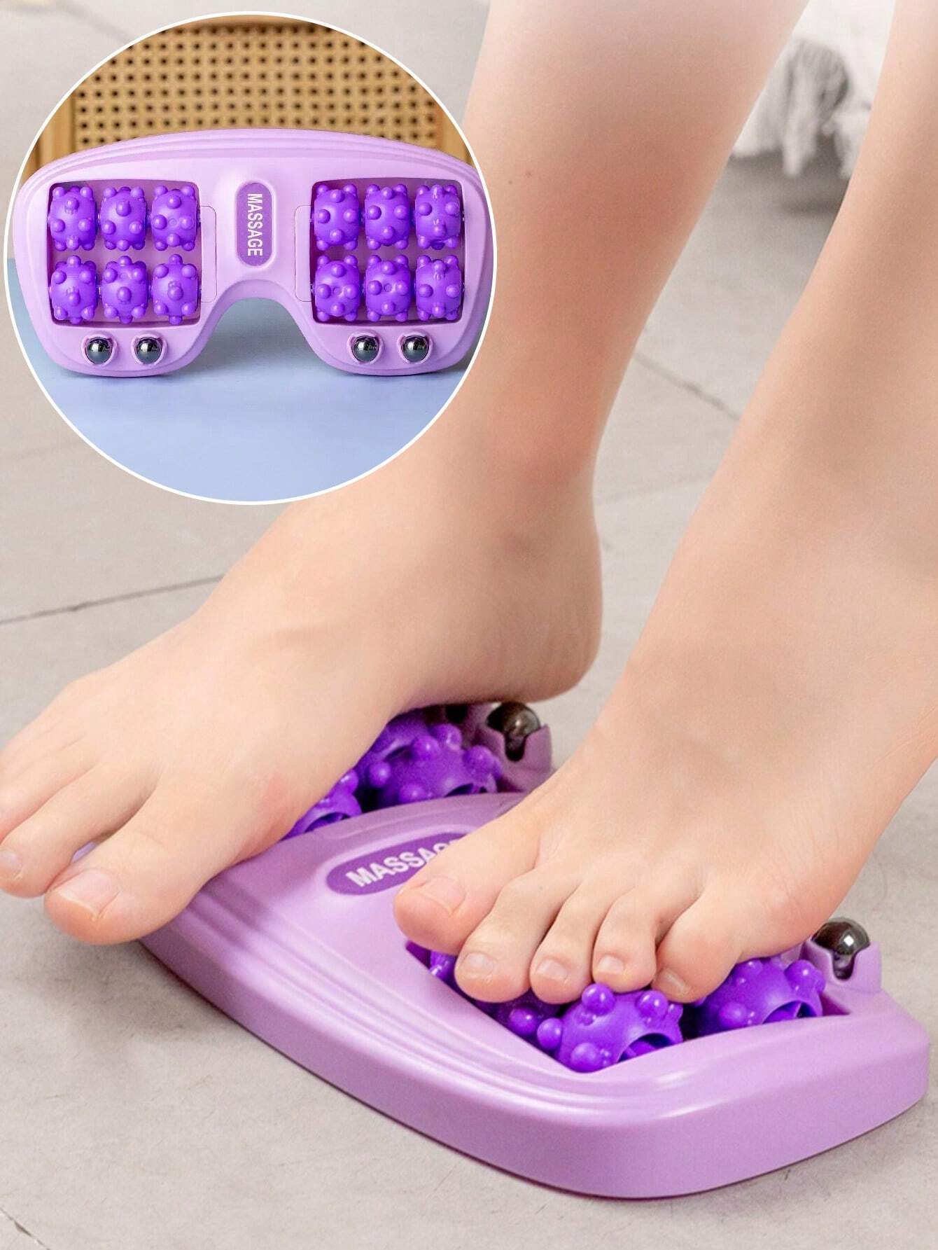 Foot care massage device