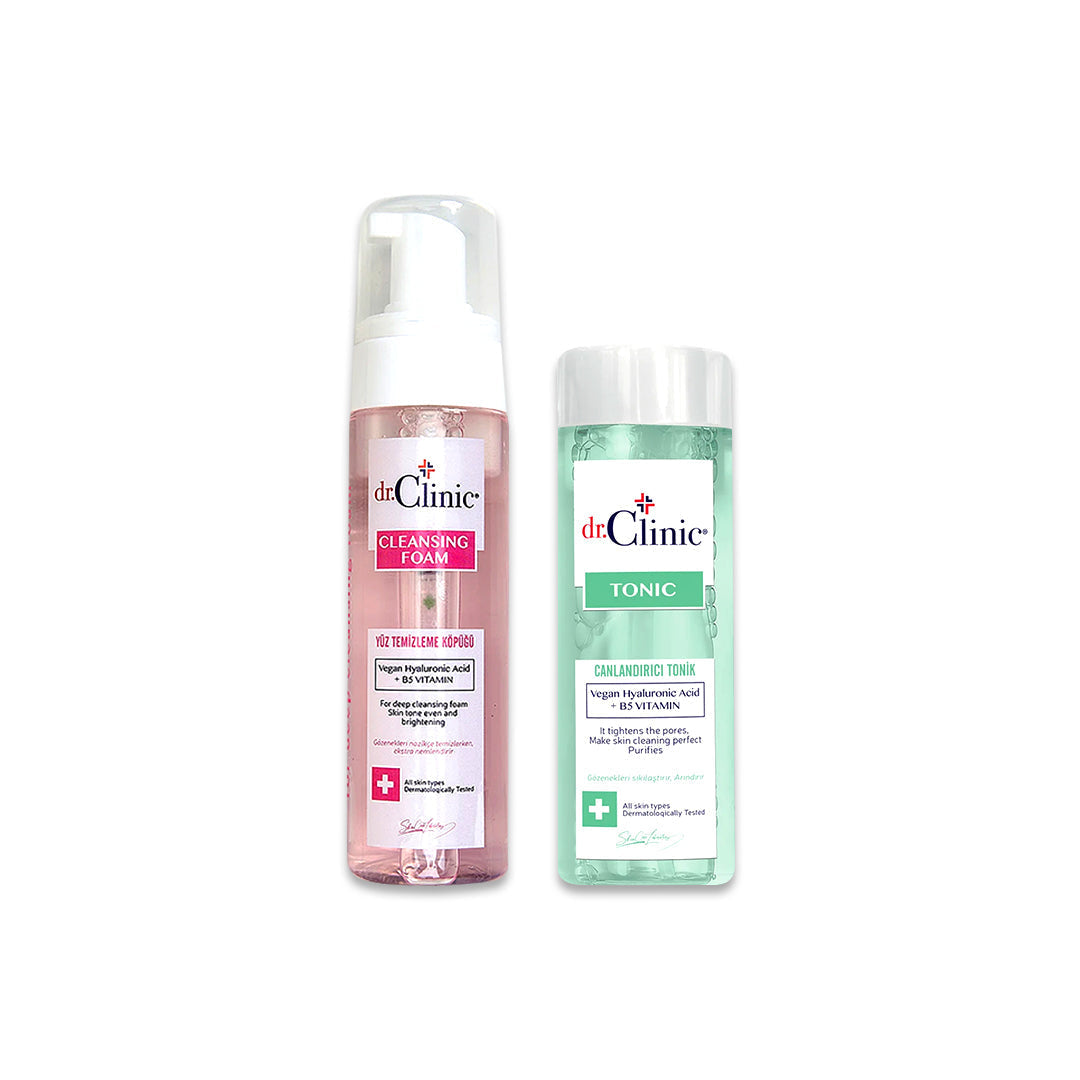 Dr. Clinic cleanser and tonic