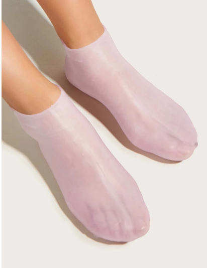 Moisturizing silicone socks - 1 pair