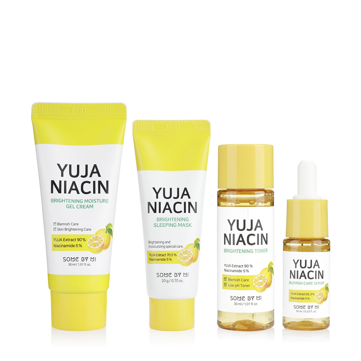 Yuja Niacin Skin Lightening Kit - 4 Products