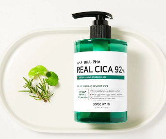 Cica gel and exfoliating acids – 300 ml