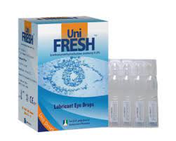 Unifresh Eyedrops 30 Ampoules